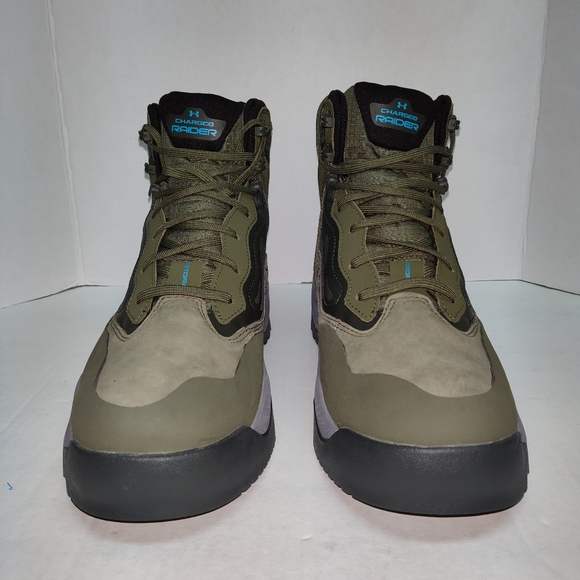 Under Armour Charged Raider Mid Waterproof Hiking Boots 3024265-300Men's 8 - Picture 4 of 9